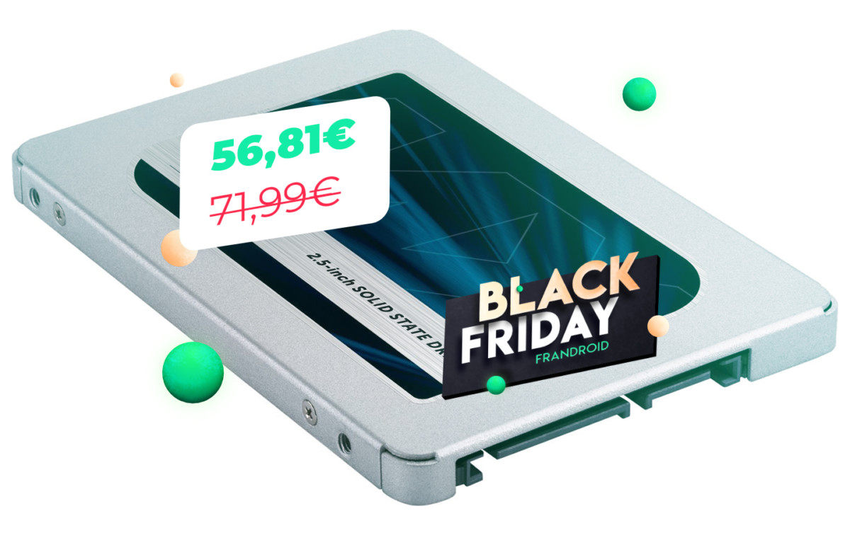 Le Black Friday n’est pas encore fini avec le SSD 500 Go à 57 euros