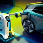 Volkswagen et son concept de robot pompiste pour les voitures électriques