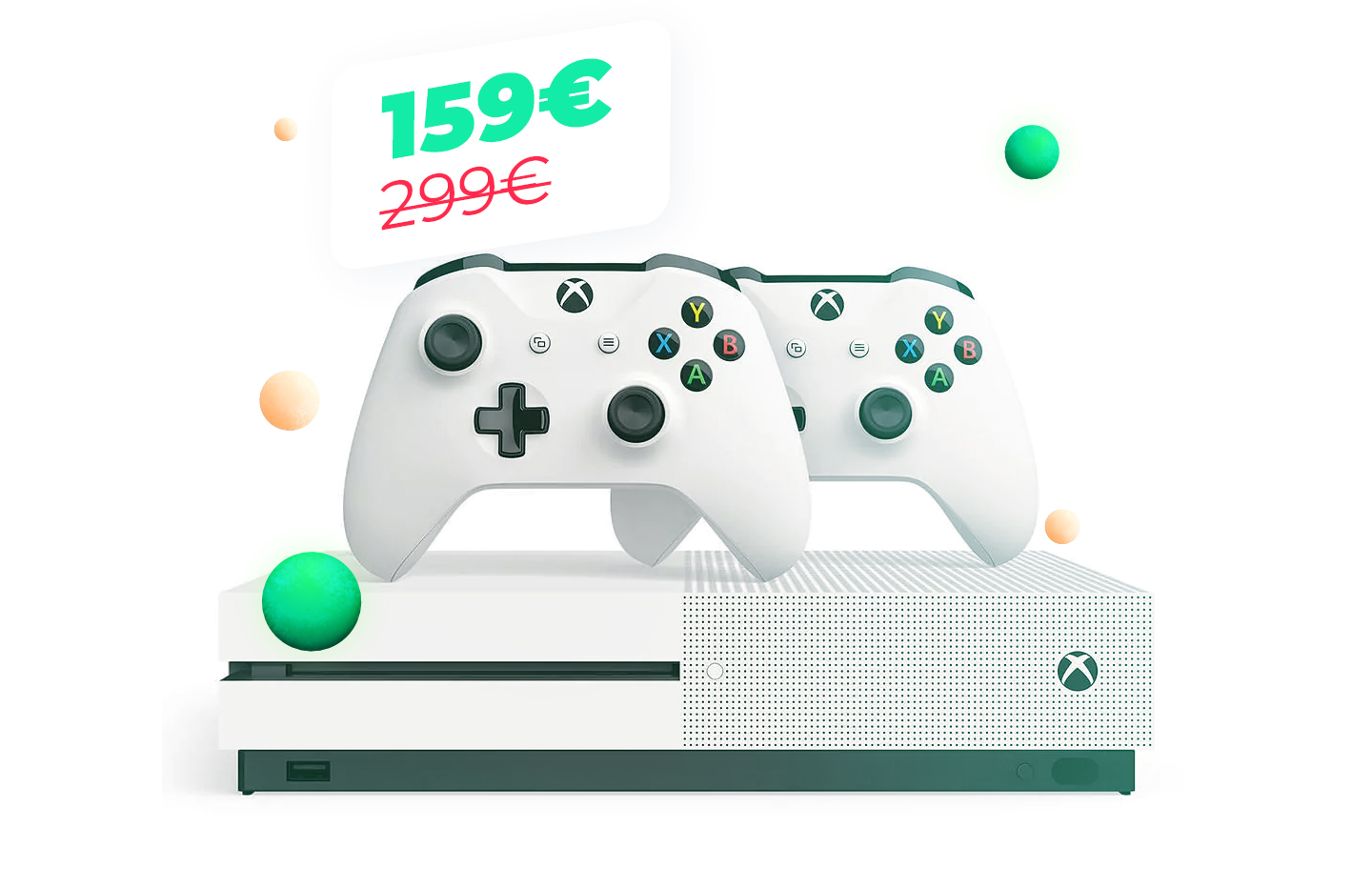 Un pack Xbox One S + 2 manettes à moins de 160 euros chez Cdiscount