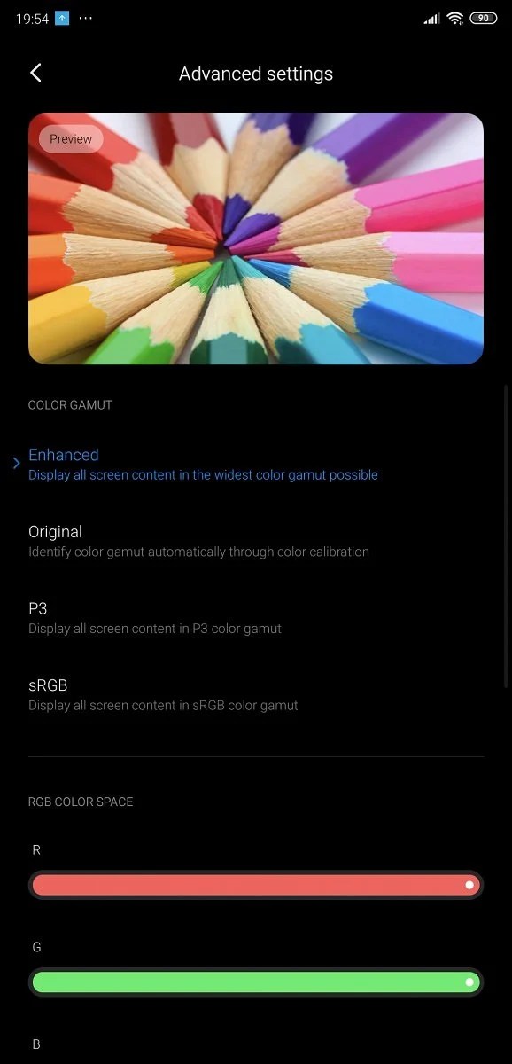 Xiaomi-MIUI-11-advanced-display-calibration-controls-1