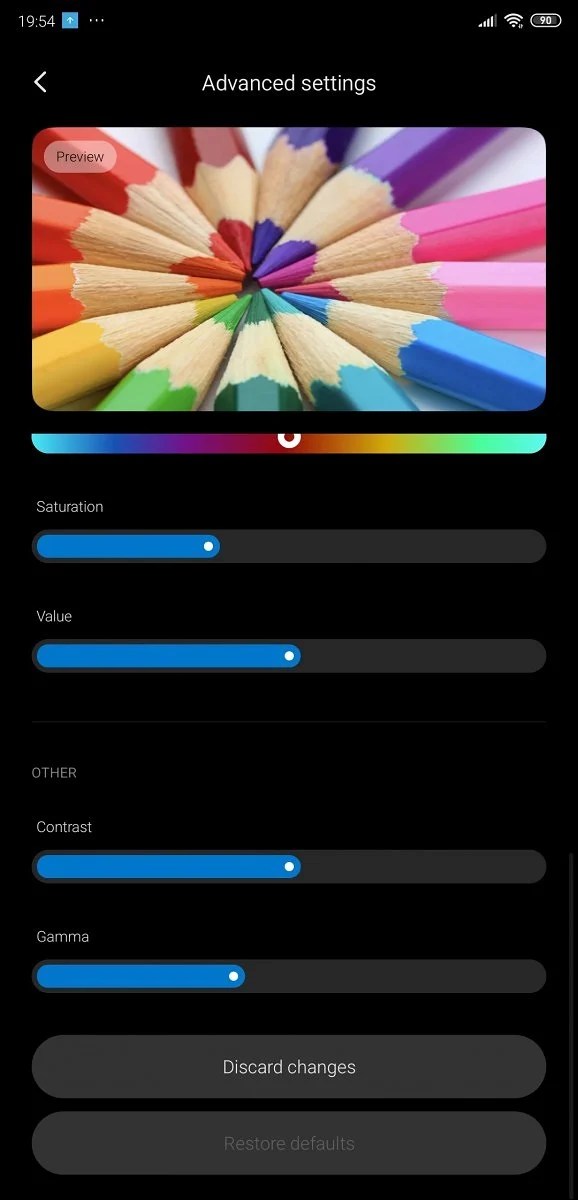 Xiaomi-MIUI-11-advanced-display-calibration-controls-3