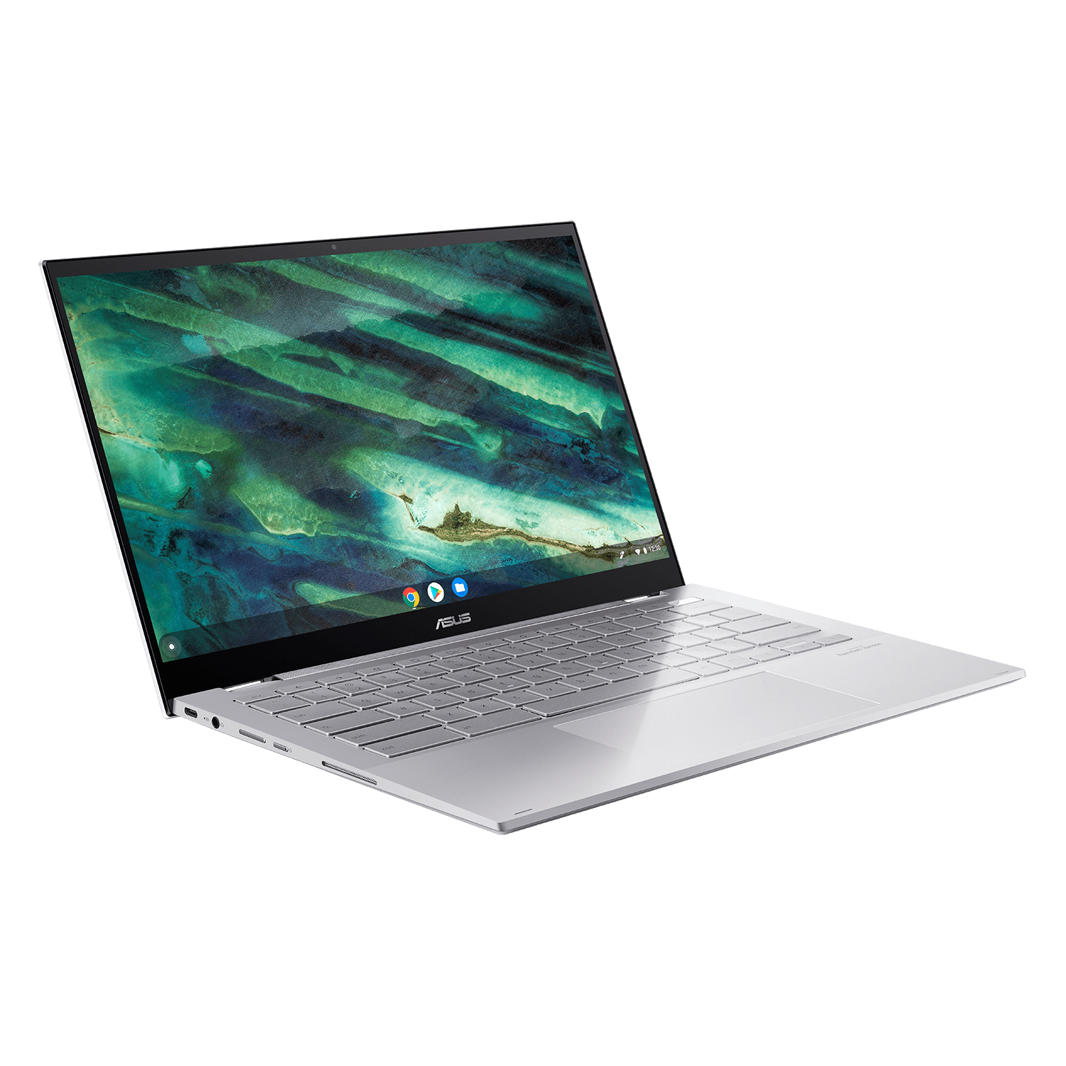 Chromebook Flip_C436_Aerogel White_Intel Project Athena