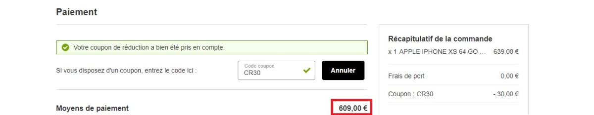code promo iphone xs rakuten soldes 2020
