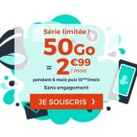 50 Go de 4G pour 2,99 euros par mois avec ce forfait mobile