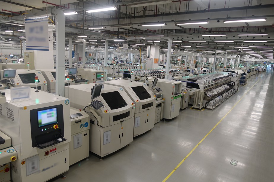 Huawei ligne de production 8