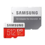 Seulement 13 centimes le Go pour la microSD Samsung EVO Plus 512 Go