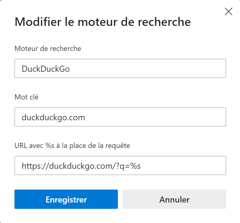 Microsoft Edge Duckduckgo