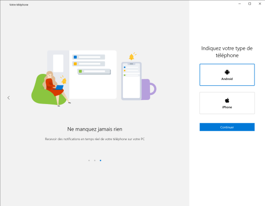 Microsoft votre téléphone 3