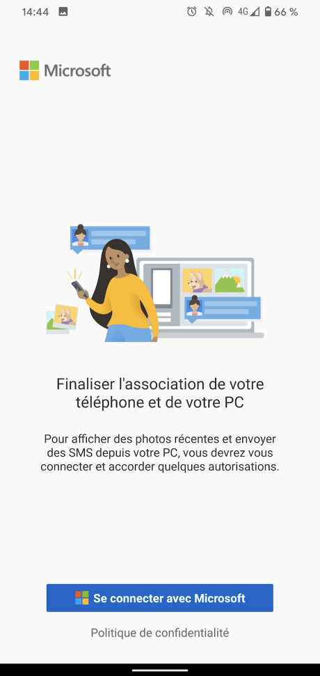 Microsoft votre téléphone 4