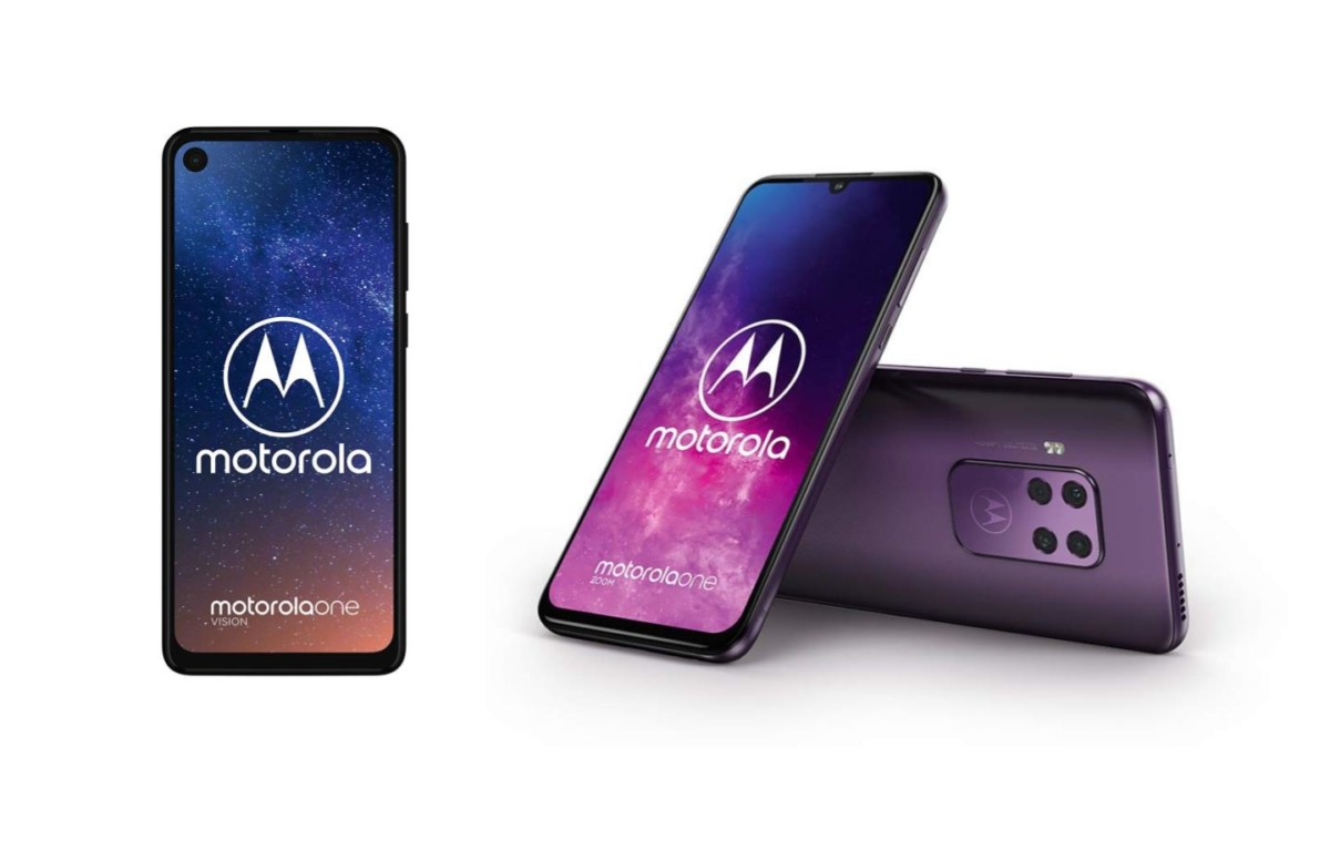 Motorola One Zoom et One Vision
