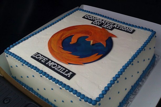 Mozilla Firefox gateau