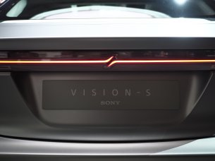 Sony Vision-S Plaque
