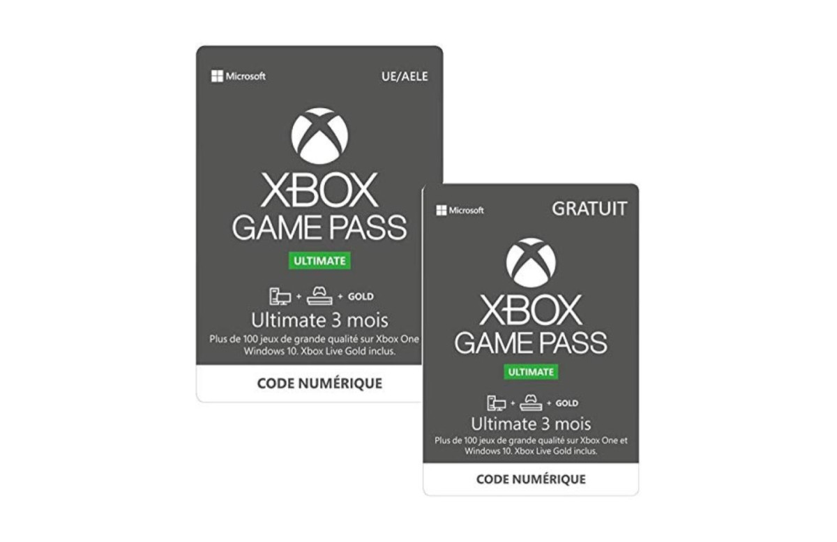 Xbox Game Pass Ultimate 6 mois soldes