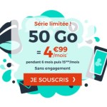 Forfait mobile : 50 Go de 4G pour moins de 5 euros par mois, qui dit mieux ? Forfait mobile : 50 Go de 4G pour moins de 5 euros par mois, qui dit mieux ?
