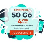 Forfait mobile : 50 Go de 4G pour moins de 5 euros par mois, qui dit mieux ?