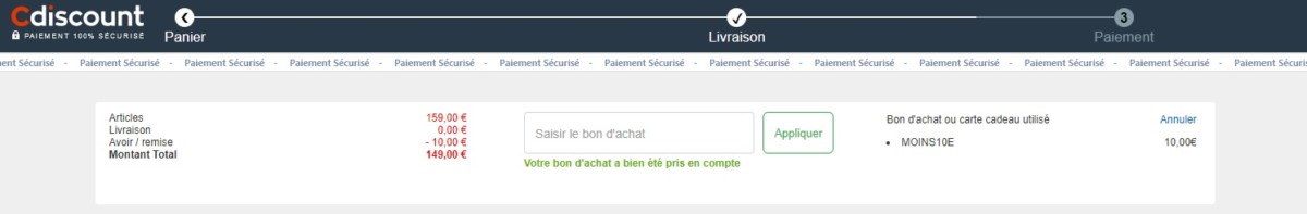 code promo Huawei Freebuds 3 sur Cdiscount