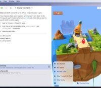 L'apprentissage du code via Swift Playground // Source : Apple