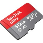 La microSD SanDisk Ultra d’une capacité de 512 Go est à moitié prix