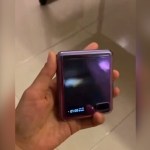 Samsung Galaxy Z Flip : un prototype aperçu en vidéo