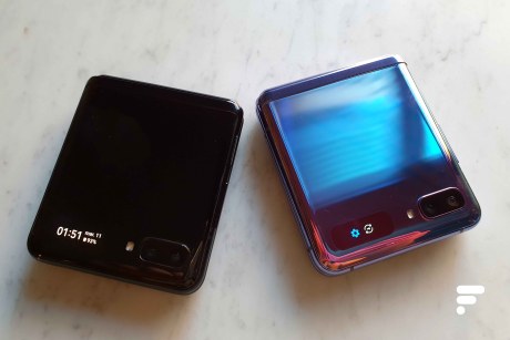 Samsung Galaxy Z Flip petit écran coloris