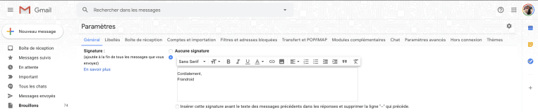 Astuces Gmail 2