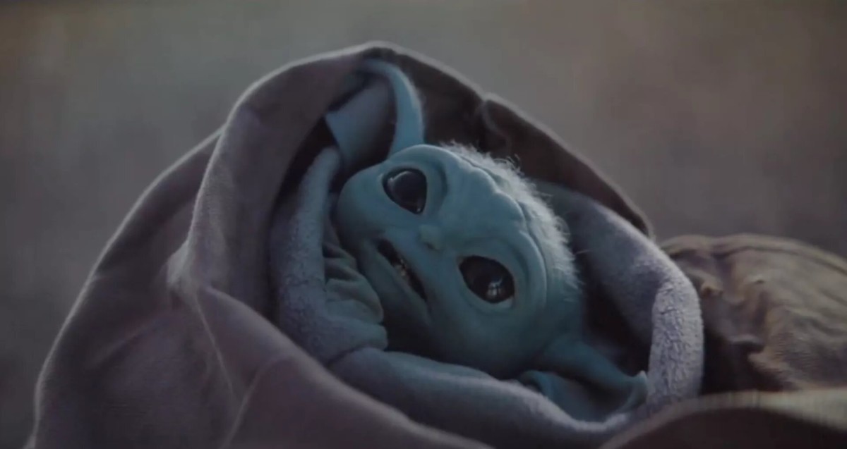 "Baby Yoda", personnage de la série exclusive The Mandalorian