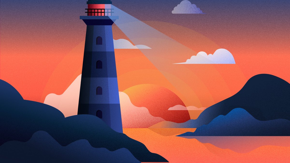 fond d'écran du Huawei p40 - Phare