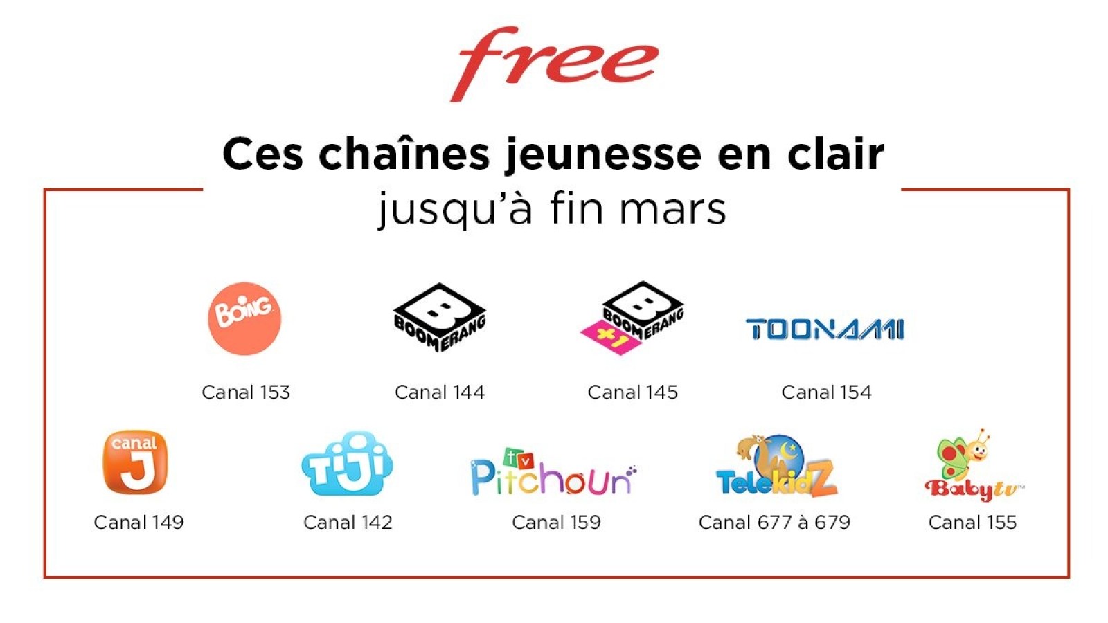 Confinement : au tour de Free de proposer des chaînes gratuites