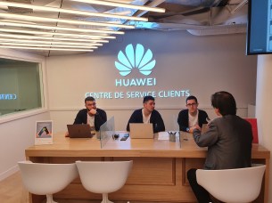 Huawei flagship store SAV close