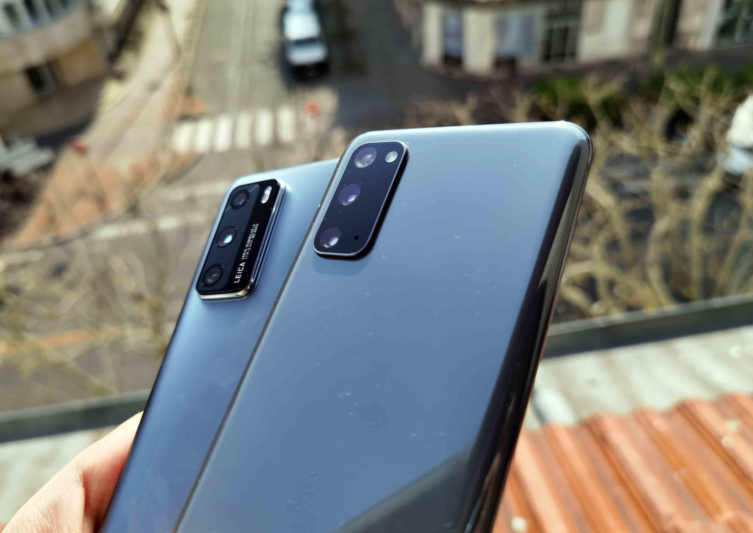 Comparatif photo Huawei P40 et Galaxy S20