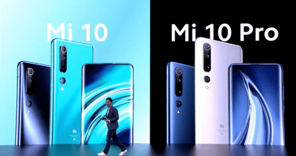 Xiaomi Mi 10 et Mi 10 Pro