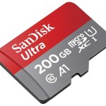La microSD SanDisk Ultra 200 Go au plus bas, seulement 13 centimes le Go