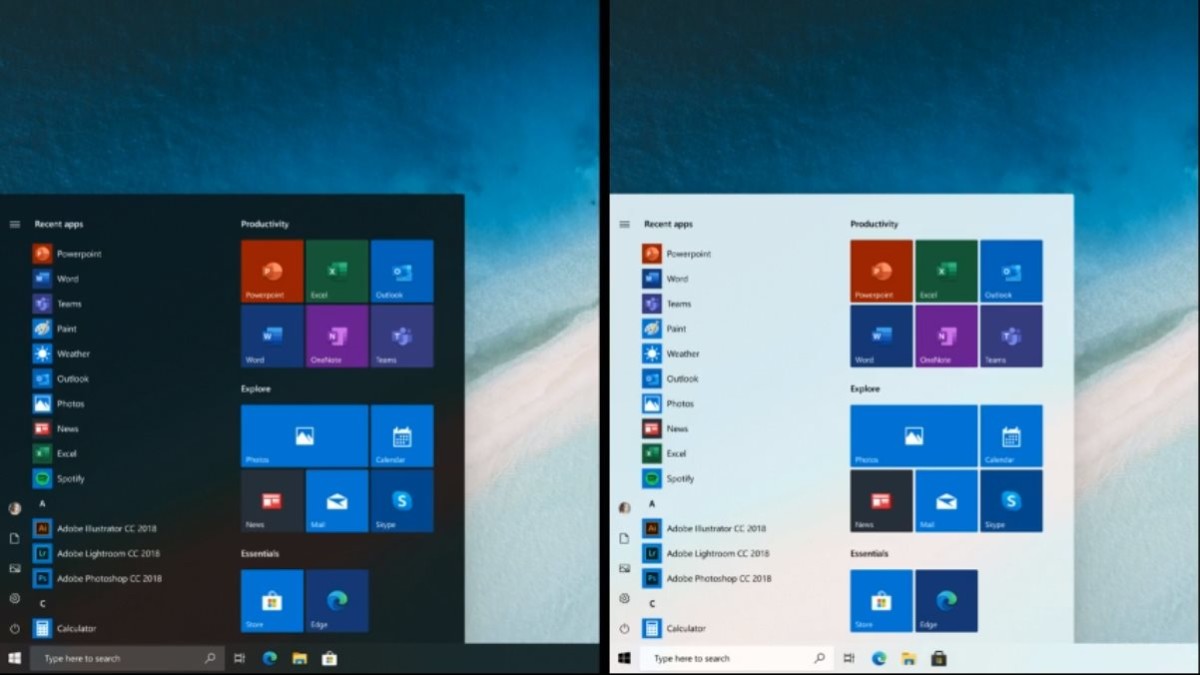 Microsoft Windows 10 nouveau menu démarrer (2)