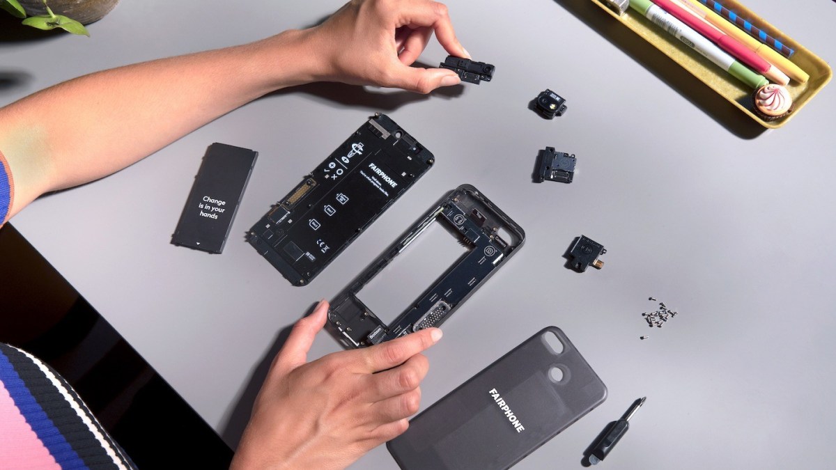 La réparabilité du Fairphone 3 est exemplaire