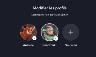 Nouveau profil disney plus 8