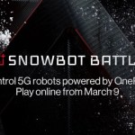 OnePlus : jouer avec des robots 5G qui lancent des boules de neige… eh bien c’est possible