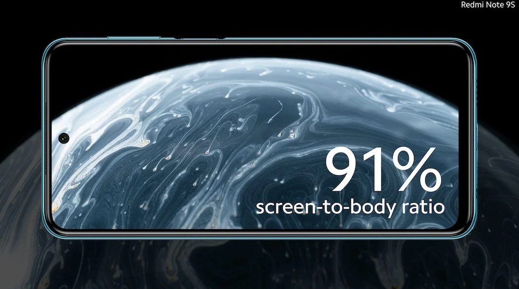 Redmi Note 9S front design 2