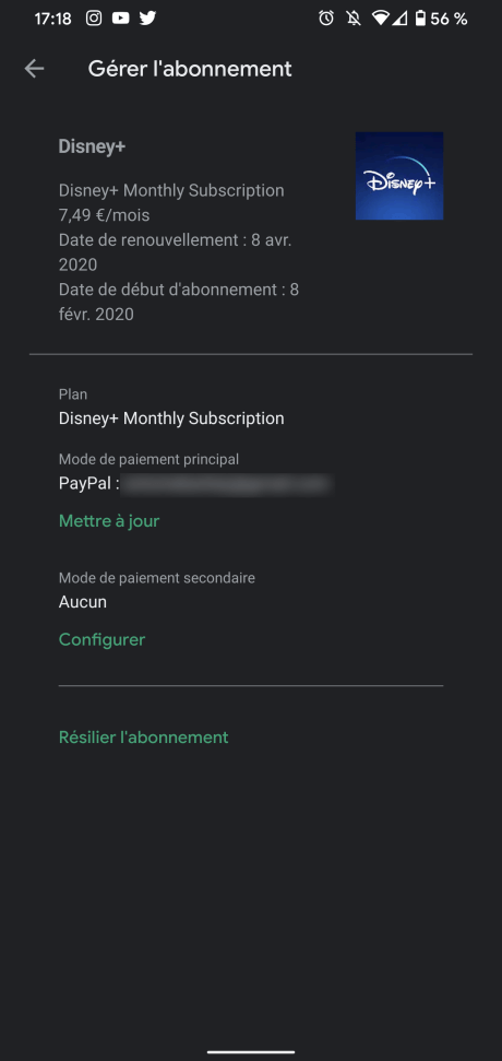 Résilier Play Store 4