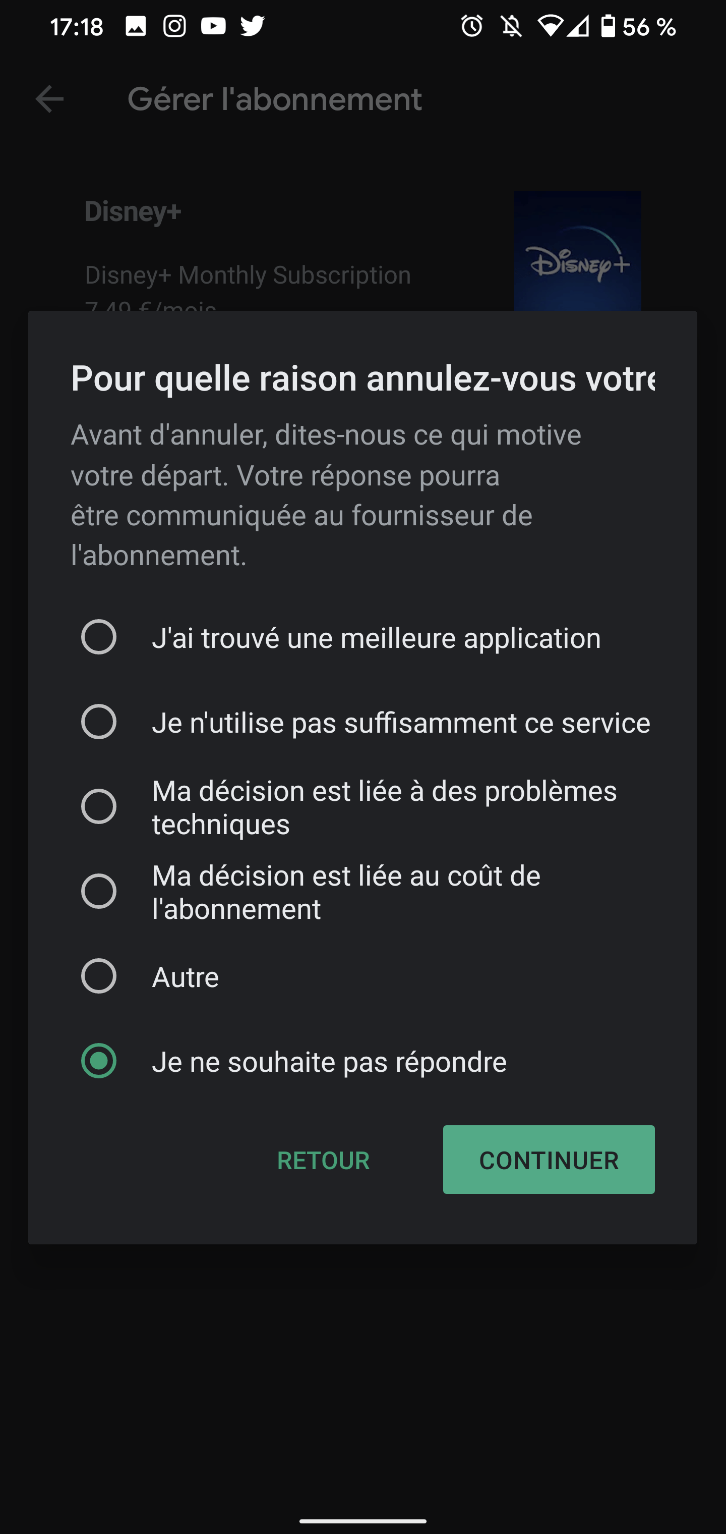 Résilier Play Store 5