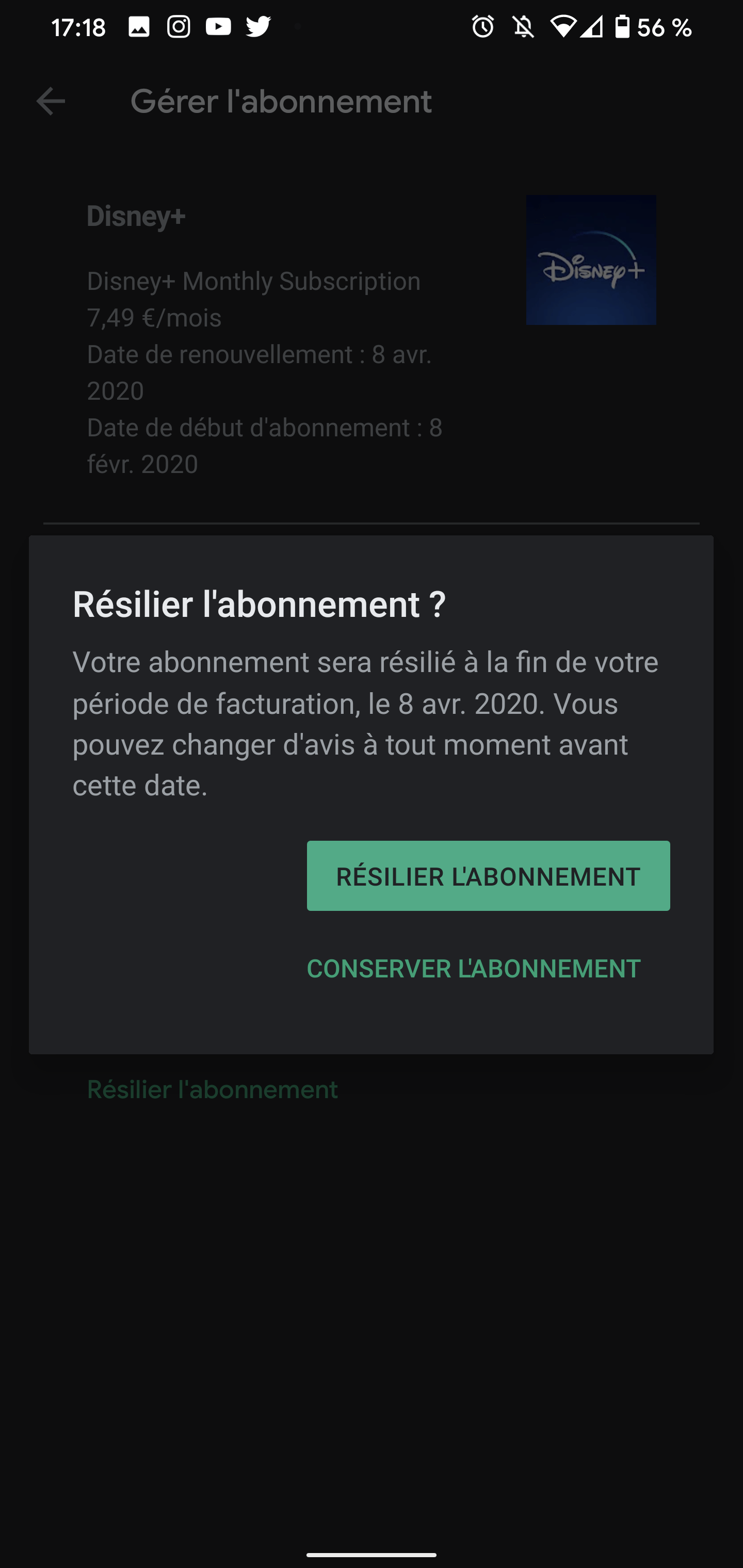 Résilier Play Store 6