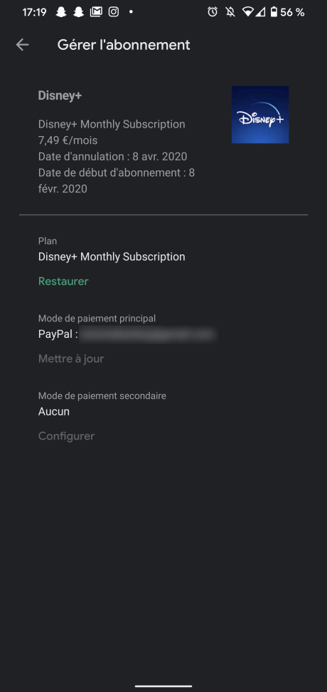 Résilier Play Store 7