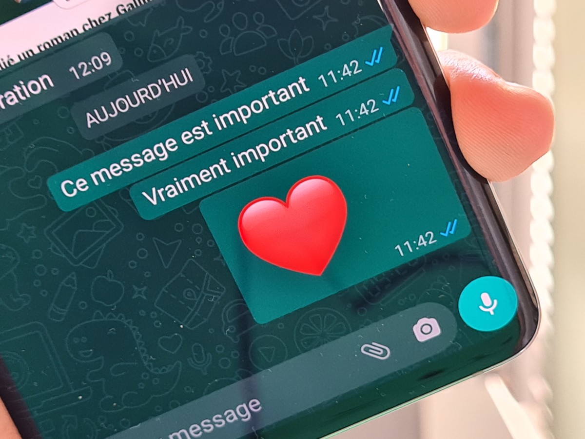L'application WhatsApp sur Android