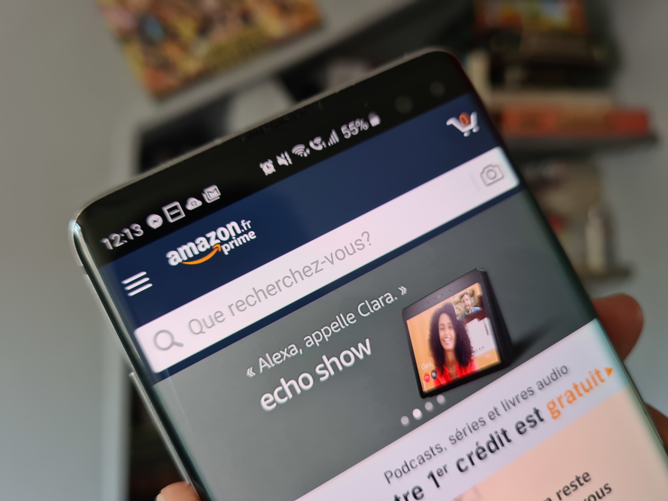 L'application mobile d'Amazon