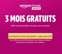 amazon music 3 mois ,offerts