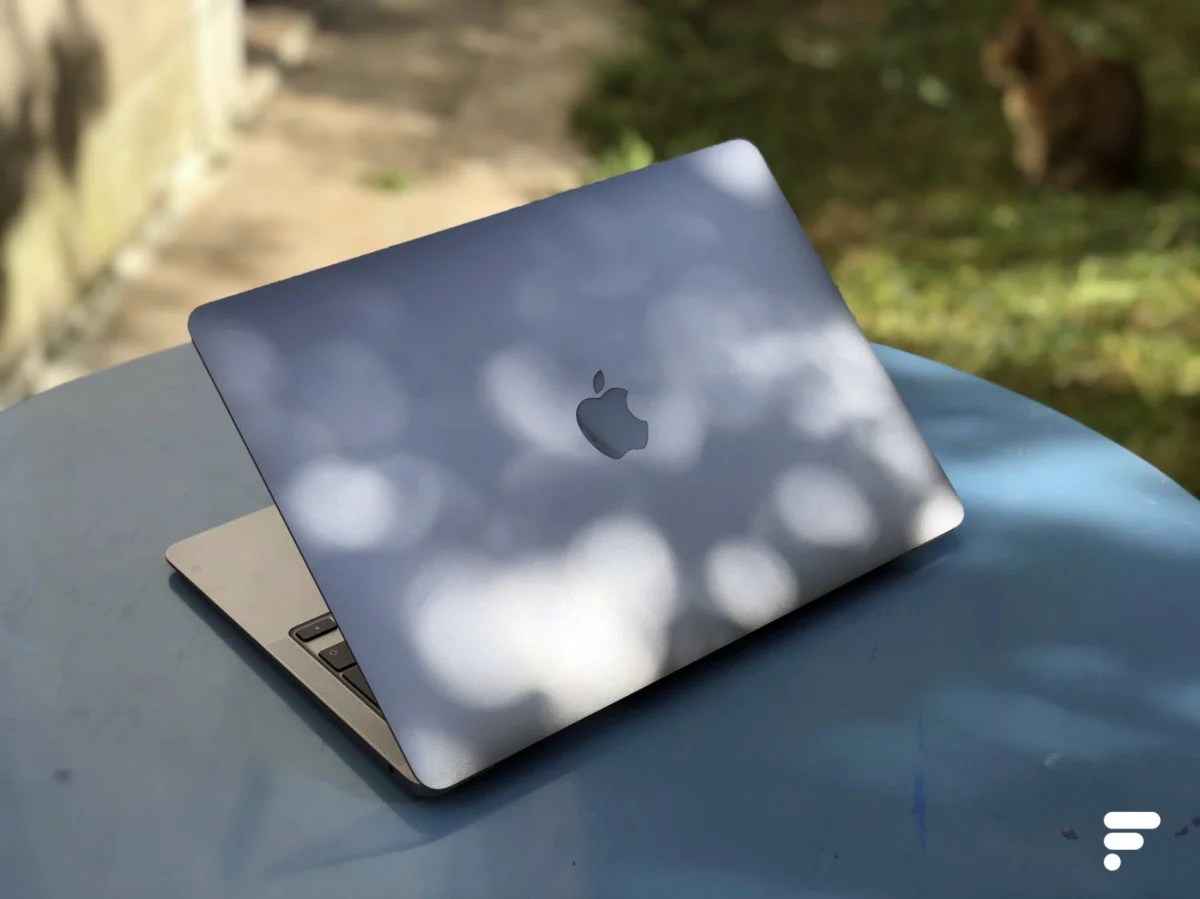 Le MacBook Air 2020 // Source : Cassim Ketfi pour Frandroid