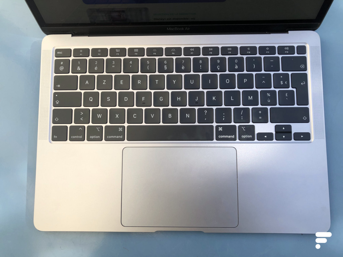 La disposition du clavier Mac