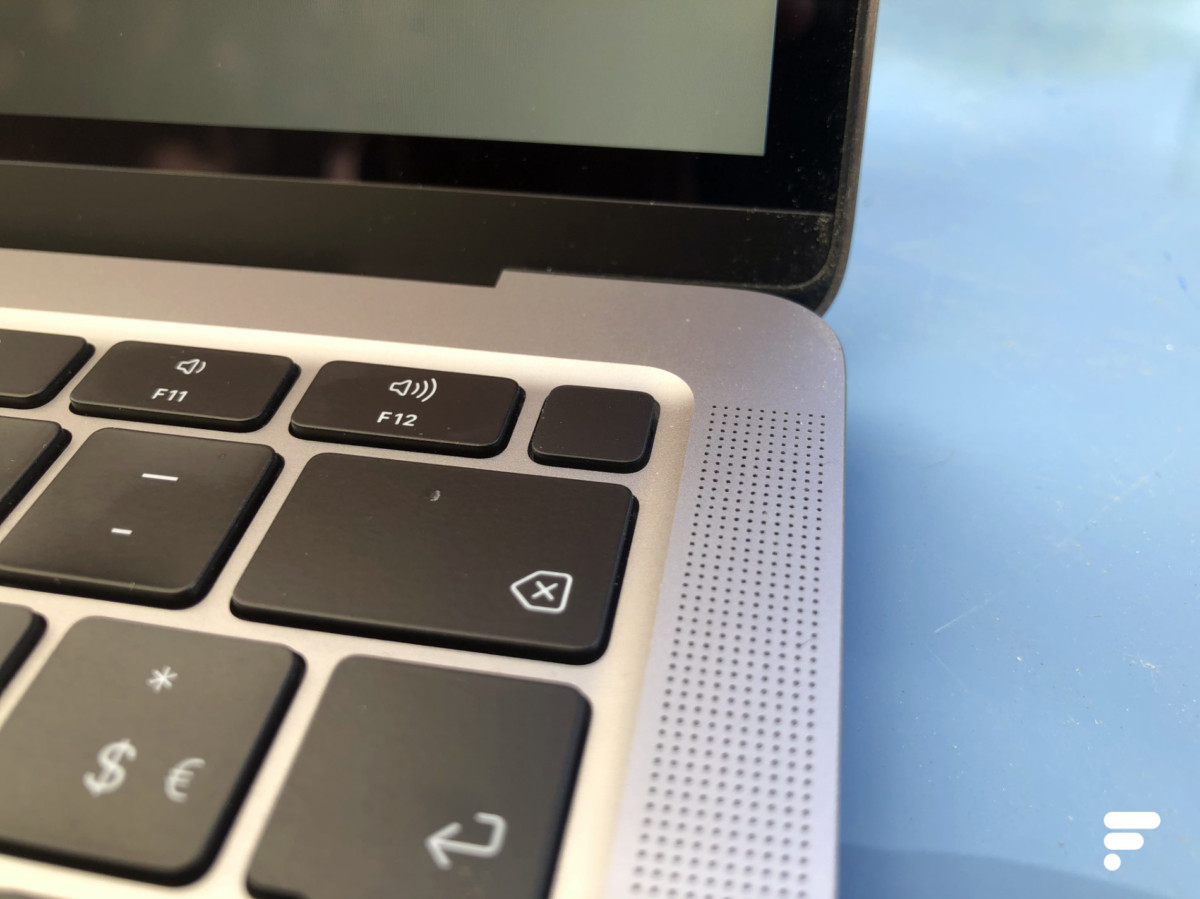 Le bouton TouchID du Macbook Air