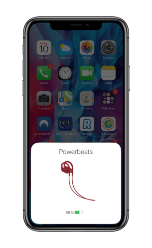 Beats Powerbeats 4 - Batterie iOS