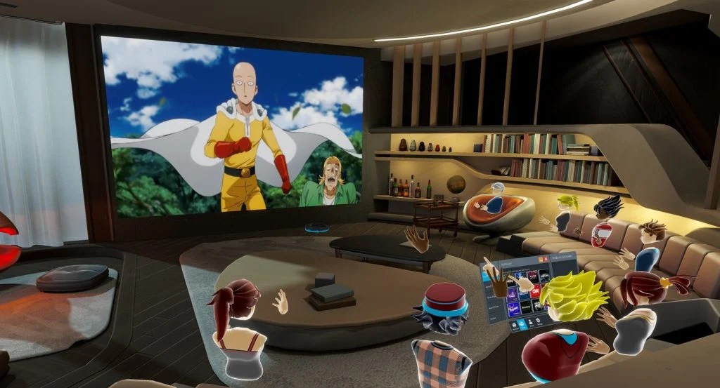 Application Bigscreen sur Oculus Quest