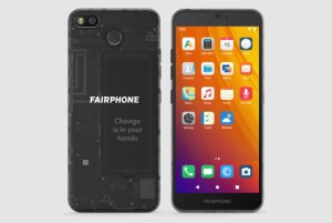 Fairphone 3 équipé d'/e/ // Source : Fairphone